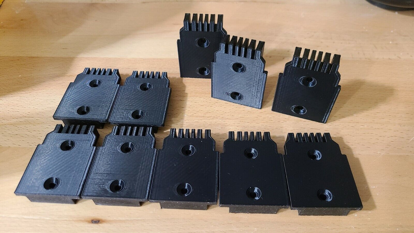 Pack of 10 3D Printed Tool Mounts - FITS DEWALT 20V & FLEXVOLT - FREE SHIP