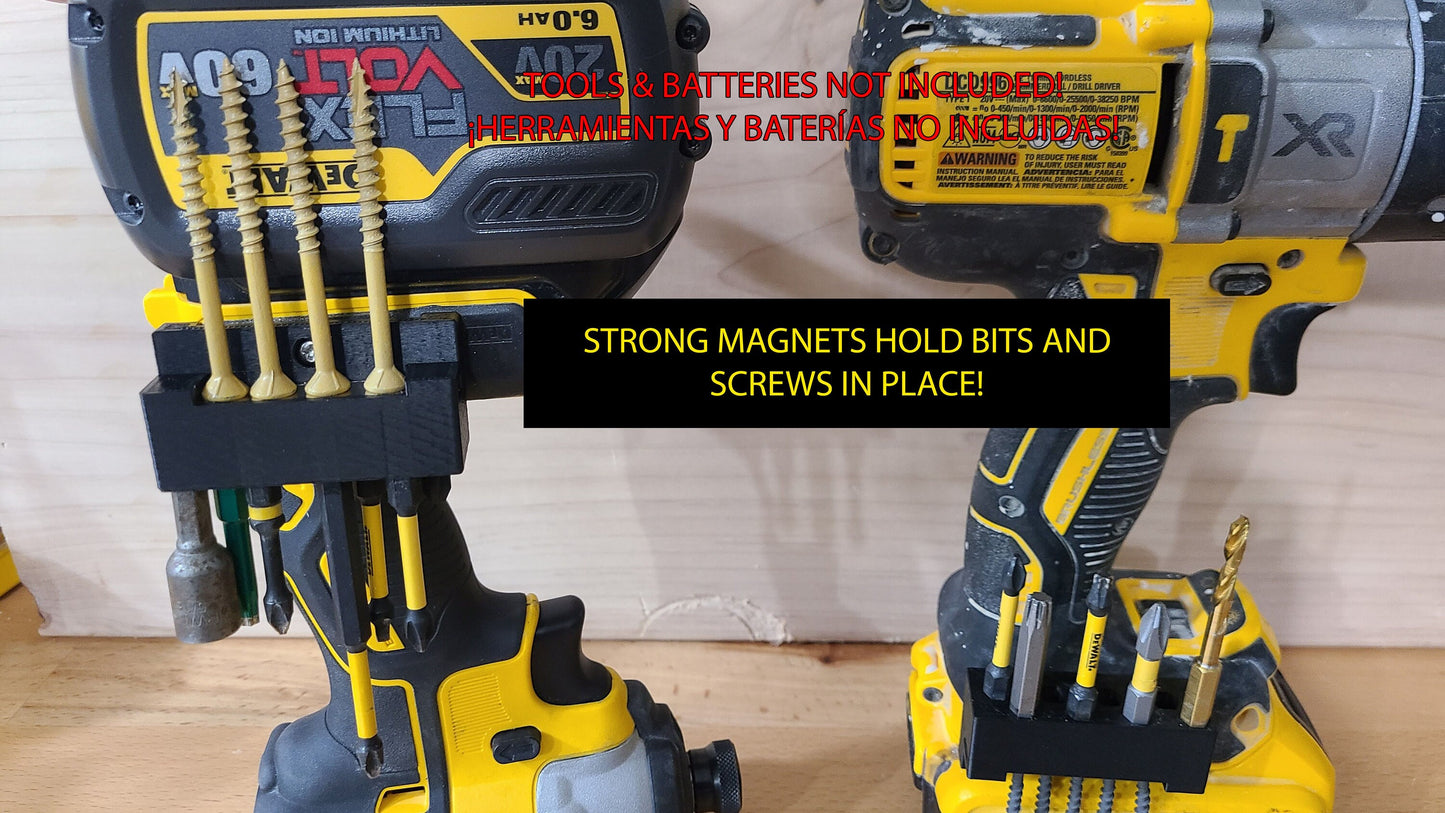 Magnetic Bit Holder - Fits DeWalt Drills & Impact Drivers - 2 PACK