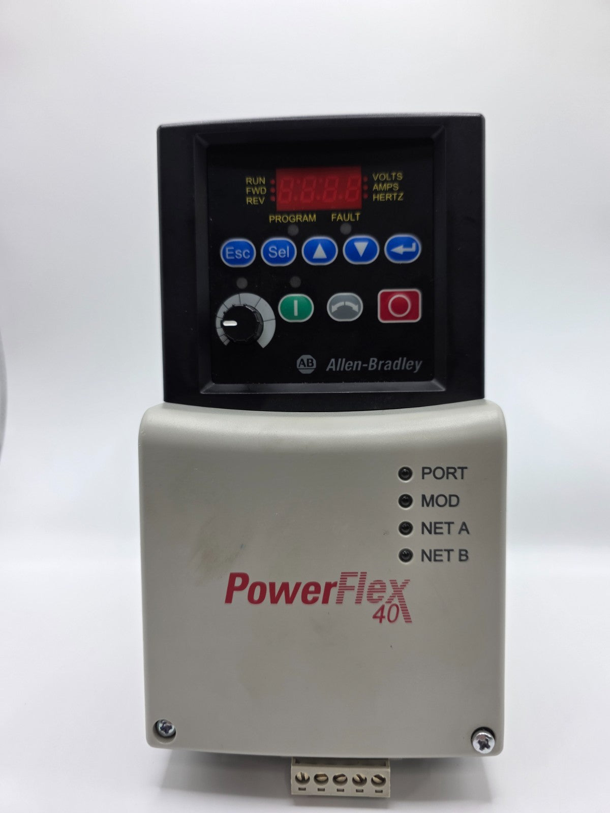 Allen-Bradley PowerFlex 40 22B-D2P3N104 1HP 480V 3PH VFD AC Drive Series A
