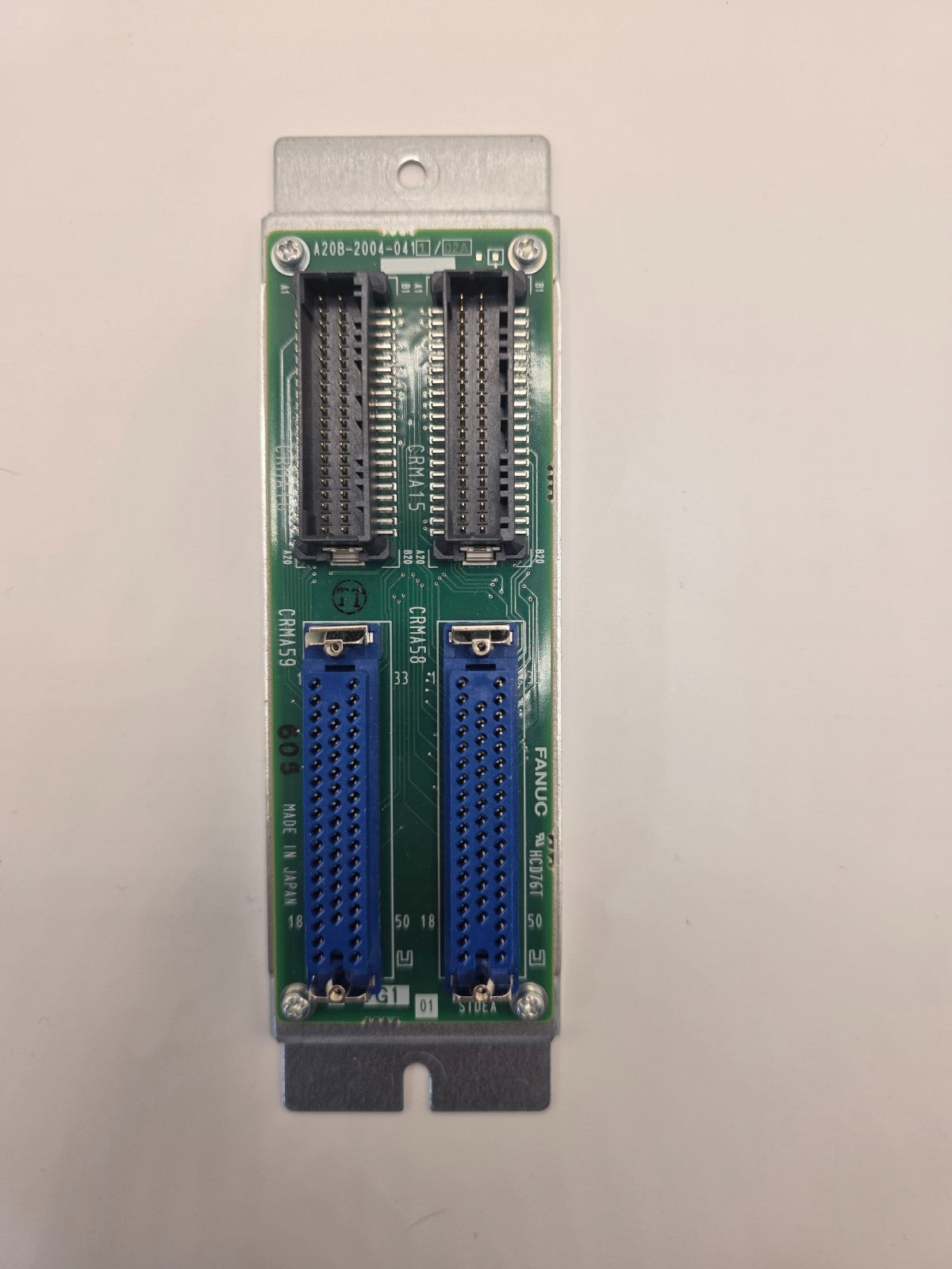 FANUC A20B-2004-0411/02A I/O Connector Conversion PCB Board R-30iB
