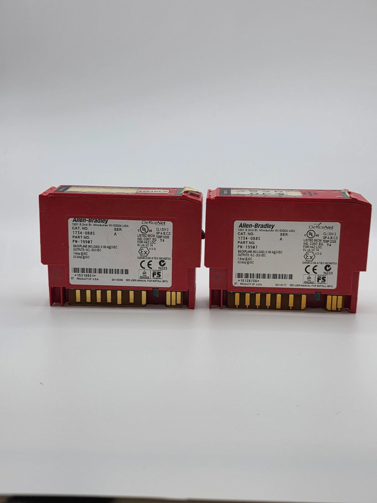 Allen-Bradley 1734-OB8S Series A POINT Guard I/O 8-Point Safety Output Module