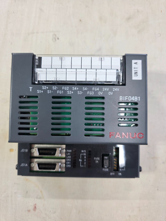 FANUC BIF04B1 A03B-0808-C002 I/O Interface Unit 4 Channel