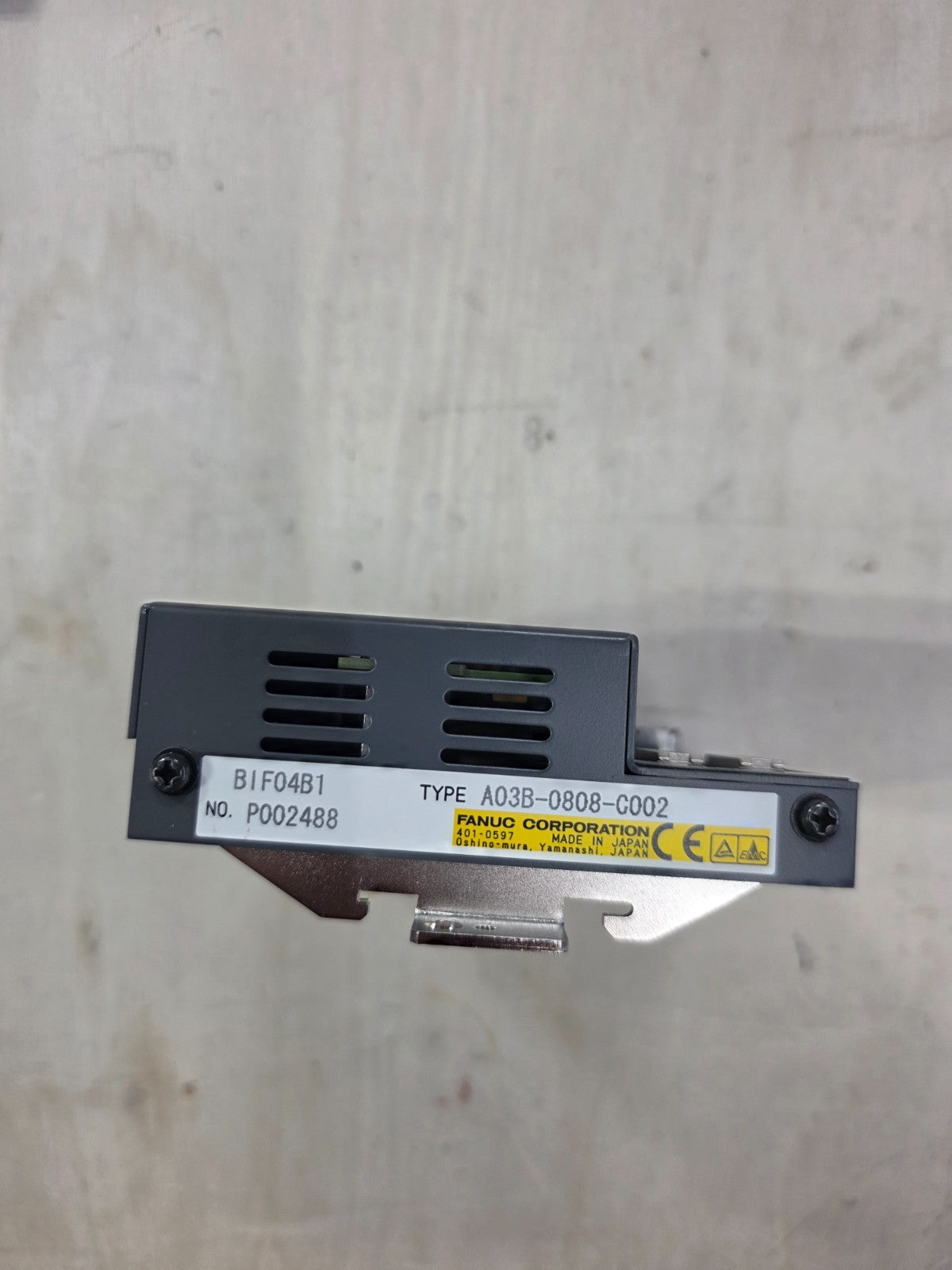 FANUC BIF04B1 A03B-0808-C002 I/O Interface Unit 4 Channel