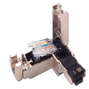 Siemens FC RJ45 2x2 90° CONNECTOR [OPEN BOX] 6GK1901-1BB20-2AA0 SIEMENS, IND. ETHERNET PACK OF 1